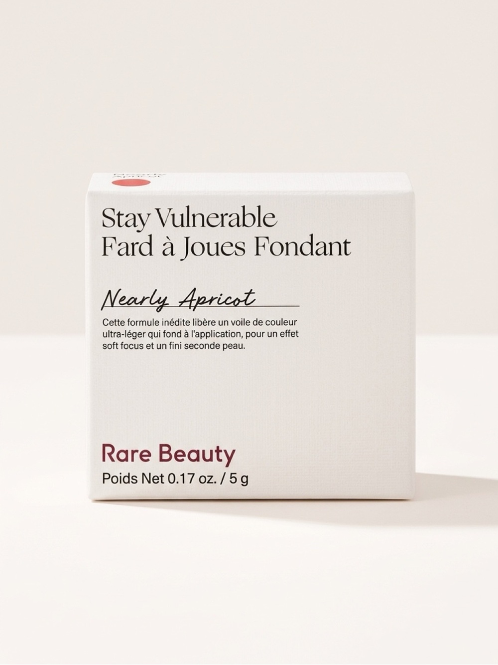 Rare Beauty Cream Blush in Apricot-Tone